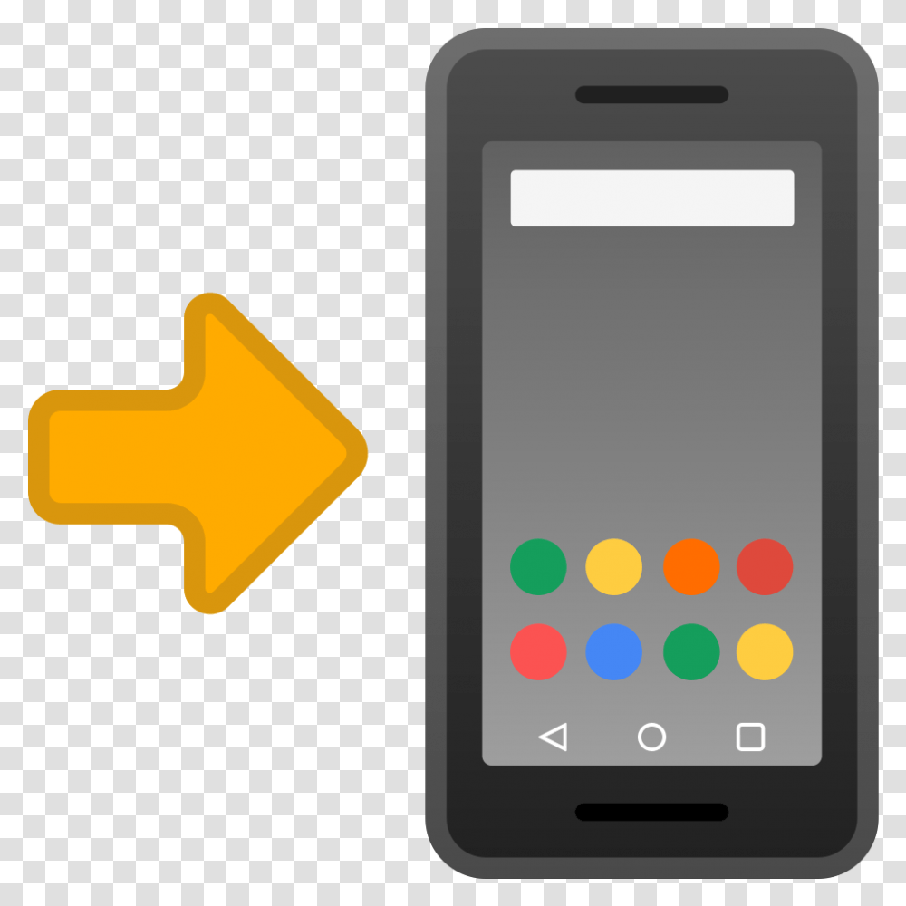 Mobile Phone With Arrow Icon Iphone Phone Emoji, Electronics, Cell Phone, Light Transparent Png