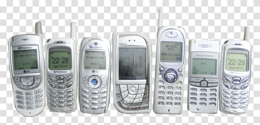 Mobile Phones Second Generation Of Mobile, Electronics, Cell Phone Transparent Png