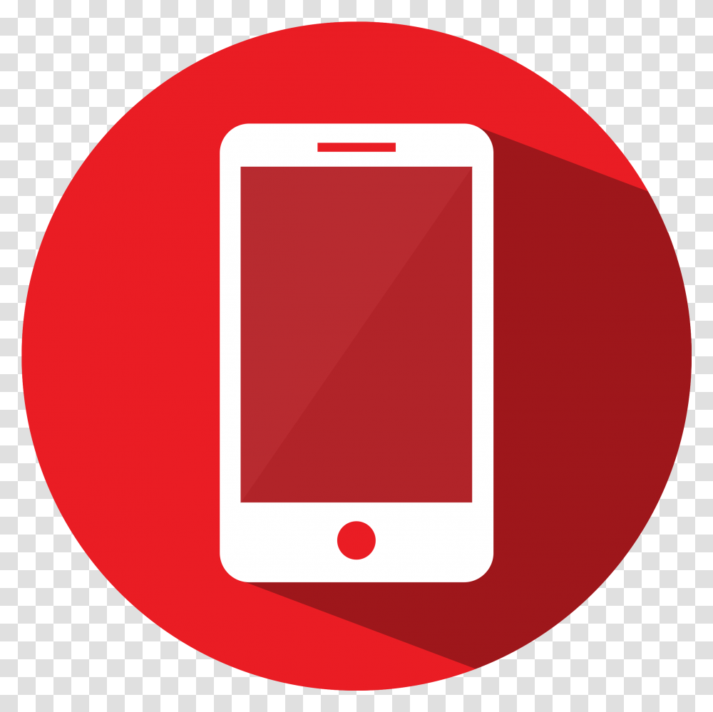 Mobile Red Phone Icon, Electronics, Mobile Phone, Cell Phone, First Aid Transparent Png