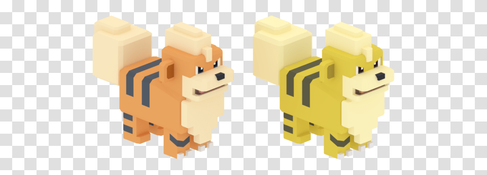 Mobile Shiny Growlithe And Growlithe In Pokemon Quest, Toy, Electrical Device, Fuse Transparent Png