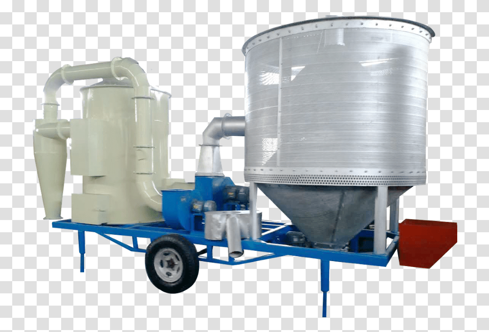 Mobile Small Seed Wheat Maize Corn Rice Paddy Dryer Machine, Vehicle, Transportation, Carriage, Wheel Transparent Png