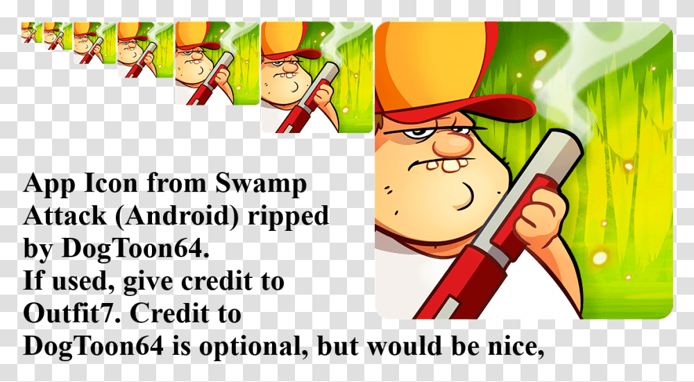Mobile Swamp Attack App Icon Android The Spriters Swamp Attack, Hat, Graphics, Art, Collage Transparent Png