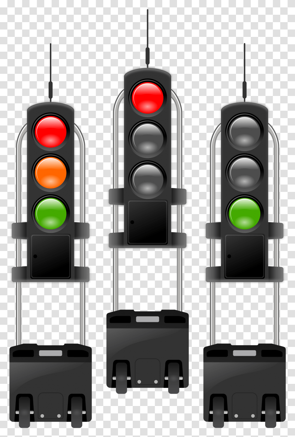 Mobile Traffic Lights Threesome Clip Arts Traffic Light Mobile Transparent Png
