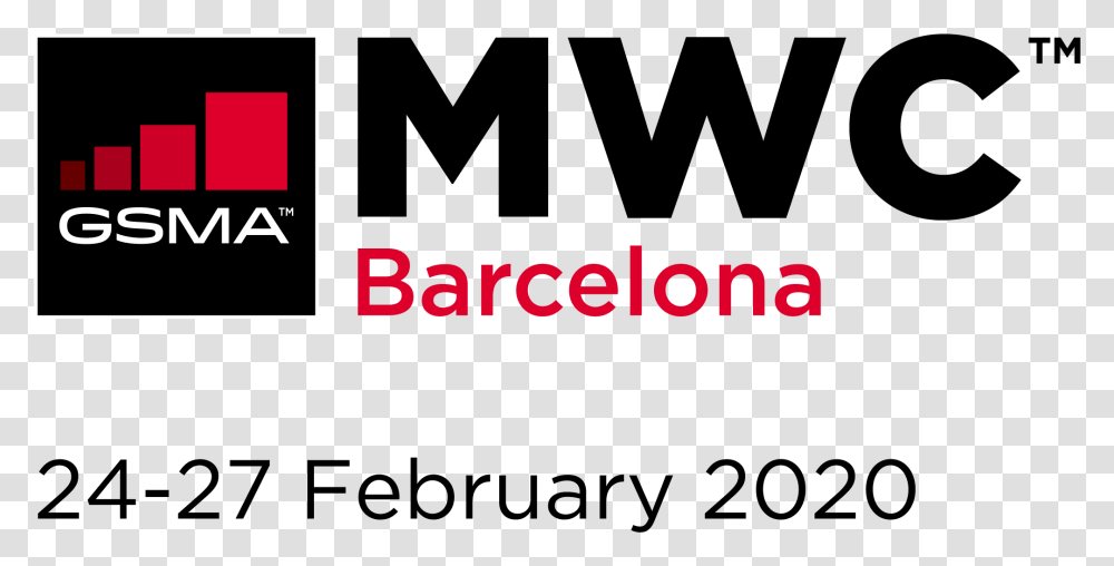 Mobile World Congress Barcelona 2020, Alphabet, Logo Transparent Png