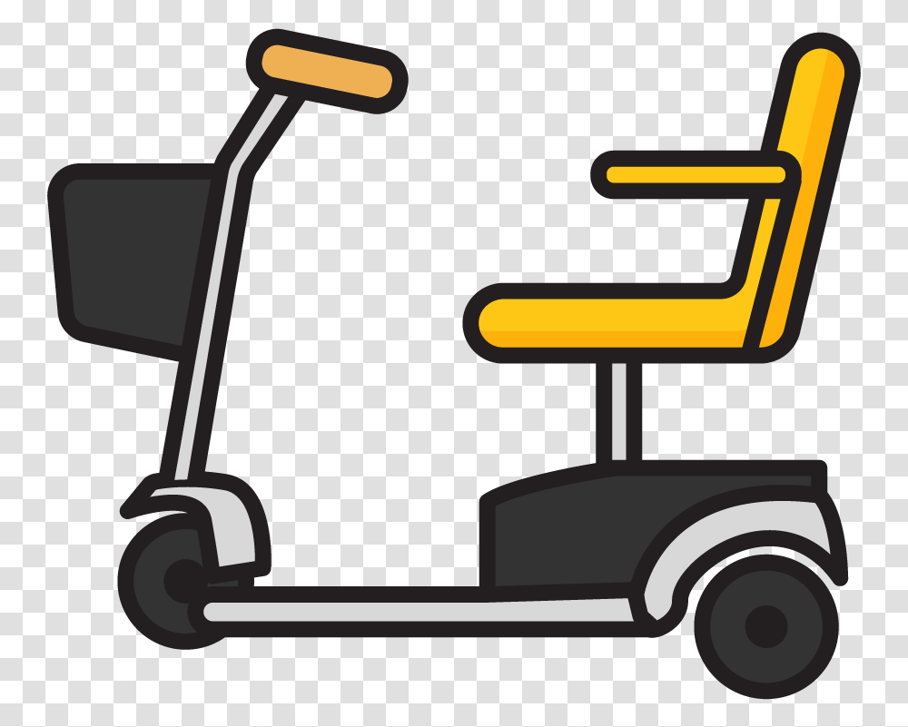 Mobility Scooter Clipart, Vehicle, Transportation, Golf Cart Transparent Png