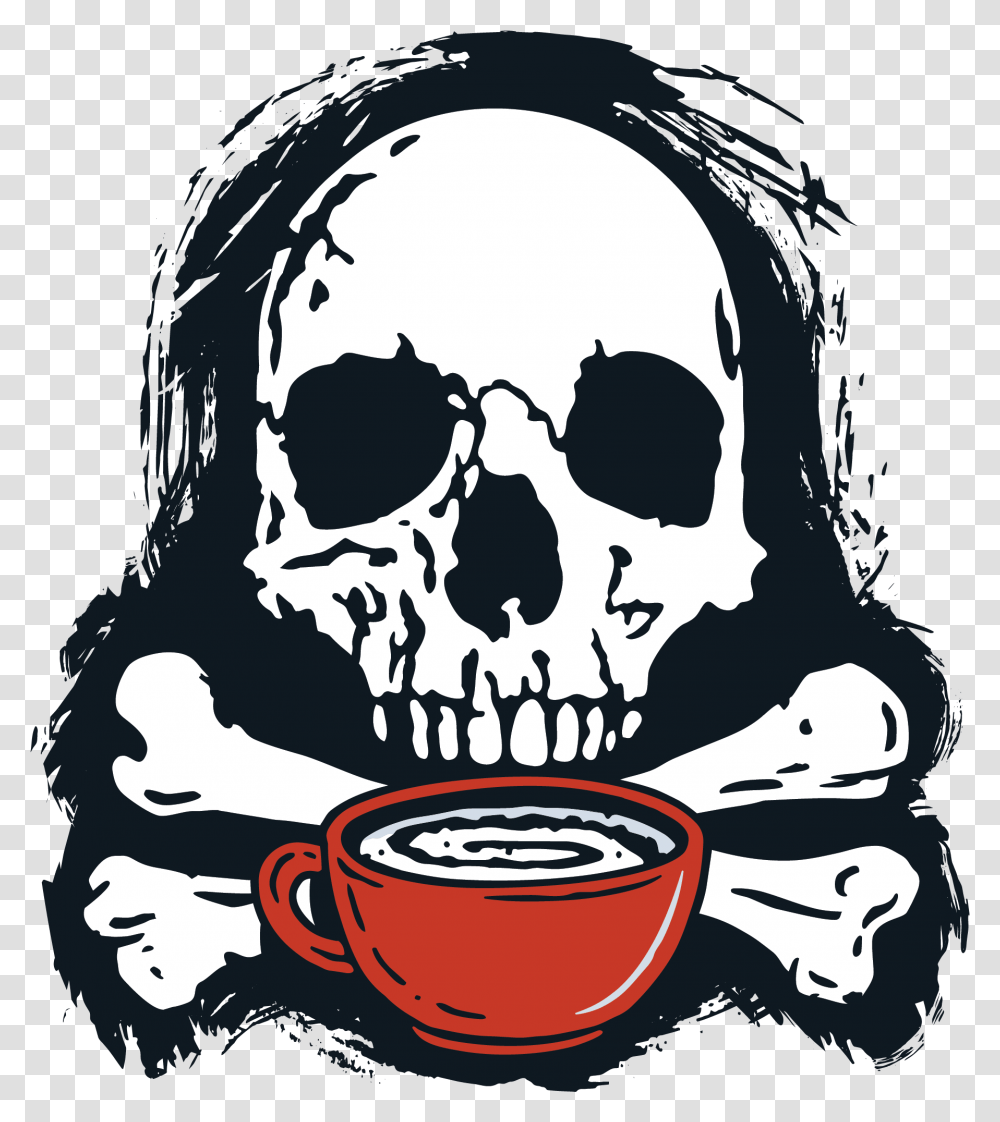 Mocha Death Made By Iron Horse Brewery Scary, Coffee Cup, Poster, Advertisement, Bird Transparent Png