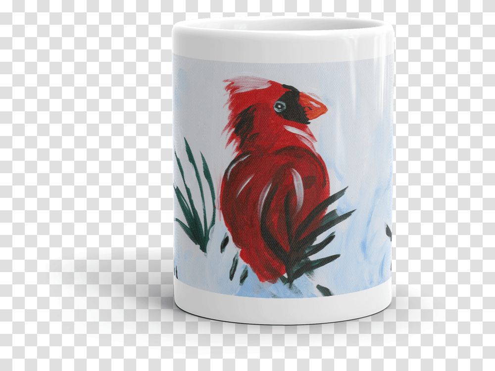Mockup Front View 11oz Mug, Chicken, Poultry, Fowl, Bird Transparent Png