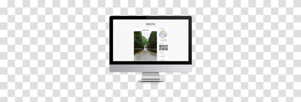 Mockup Reverie Imac, Monitor, Screen, Electronics Transparent Png