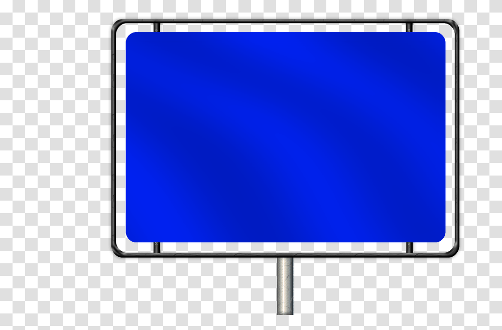 Mockup Town Sign Billboard Board Empty Road Sign Empty Sign Road, Monitor, Screen, Electronics, Display Transparent Png