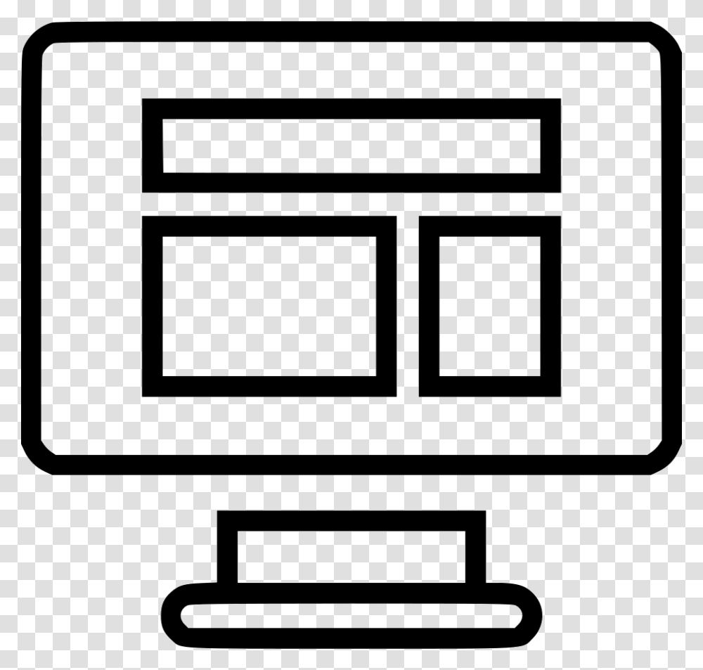 Mockup Wireframe Screen Mac Icon Free Download, Label Transparent Png