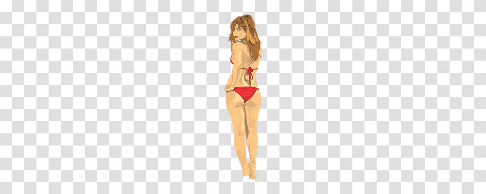 Model Person, Back, Standing Transparent Png