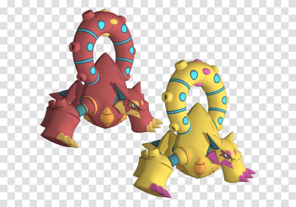 Model 3d Free Volcanion, Toy, Figurine Transparent Png