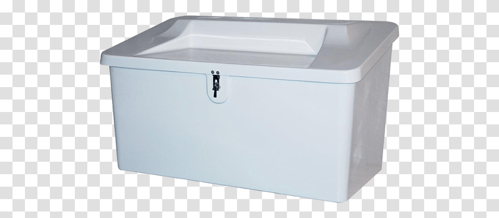 Model 500st Seat Top Fiberglass Pool Equipment Deck Box, Mailbox, Letterbox, Tub, Cabinet Transparent Png