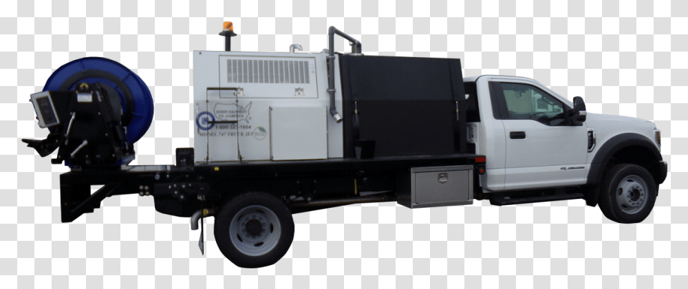 Model 747 Jetter Truck Sewer Equipment Co Ford F, Vehicle, Transportation, Machine, Wheel Transparent Png