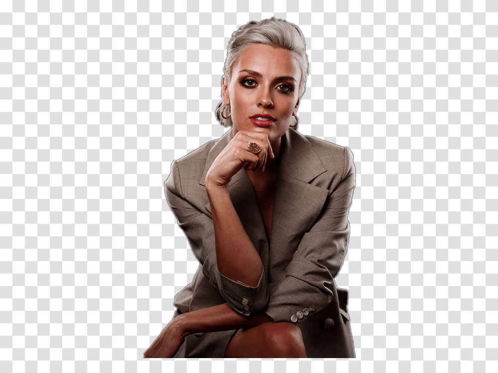 Model Actress Modeling Woman Girl Sexy Beautiful Photog Photo Shoot, Person, Clothing, Suit, Overcoat Transparent Png