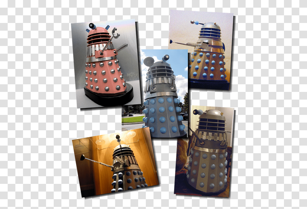 Model Daleks Often Mistaken For Full Size Versions Lighthouse, Collage, Poster, Advertisement Transparent Png
