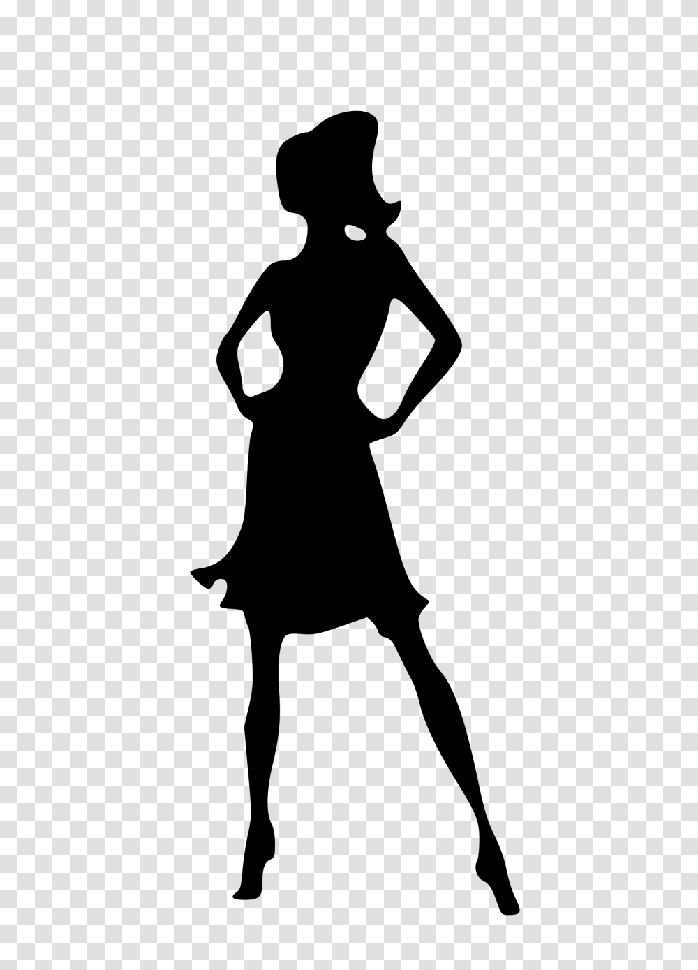 Model Runway Clipart, Silhouette, Dance Pose, Leisure Activities, Person Transparent Png