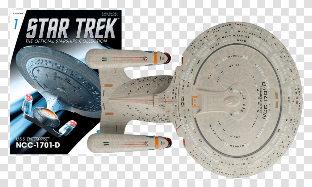 Model Ship Collection Star Trek The Official Starships Collection Issue, Wristwatch, Aircraft, Vehicle, Transportation Transparent Png