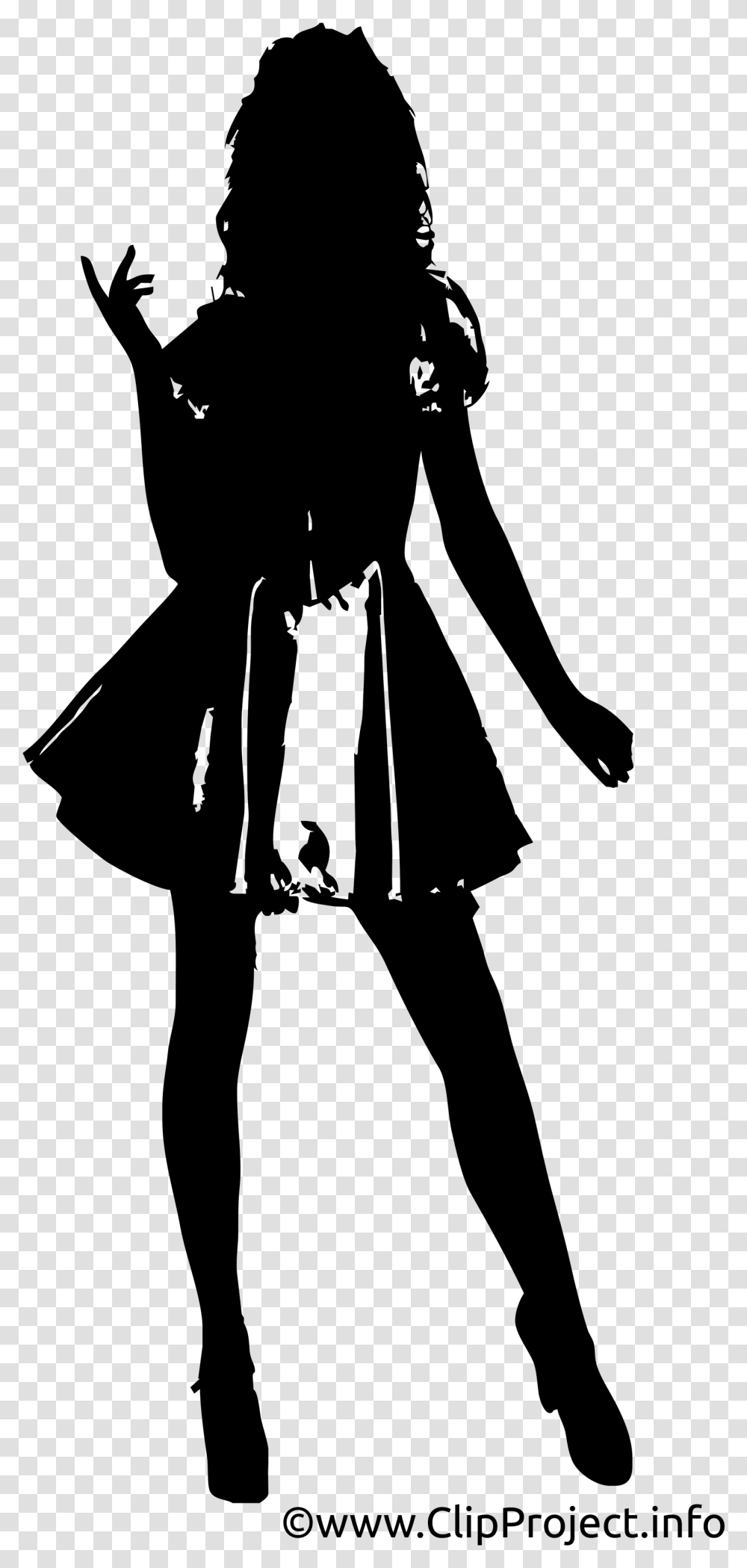 Model Silhouette Fashion Model Silhouette, Gray, World Of Warcraft Transparent Png