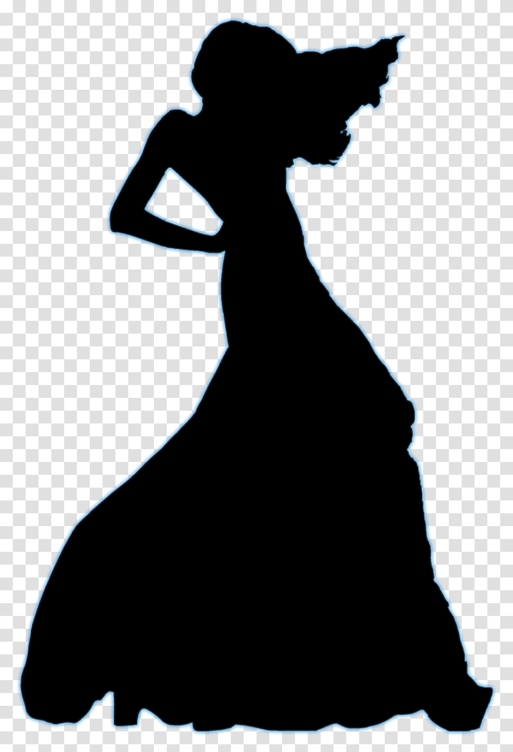 Model Silhouette Image Fashion Model Pose Silhouette, Person, Leisure Activities Transparent Png