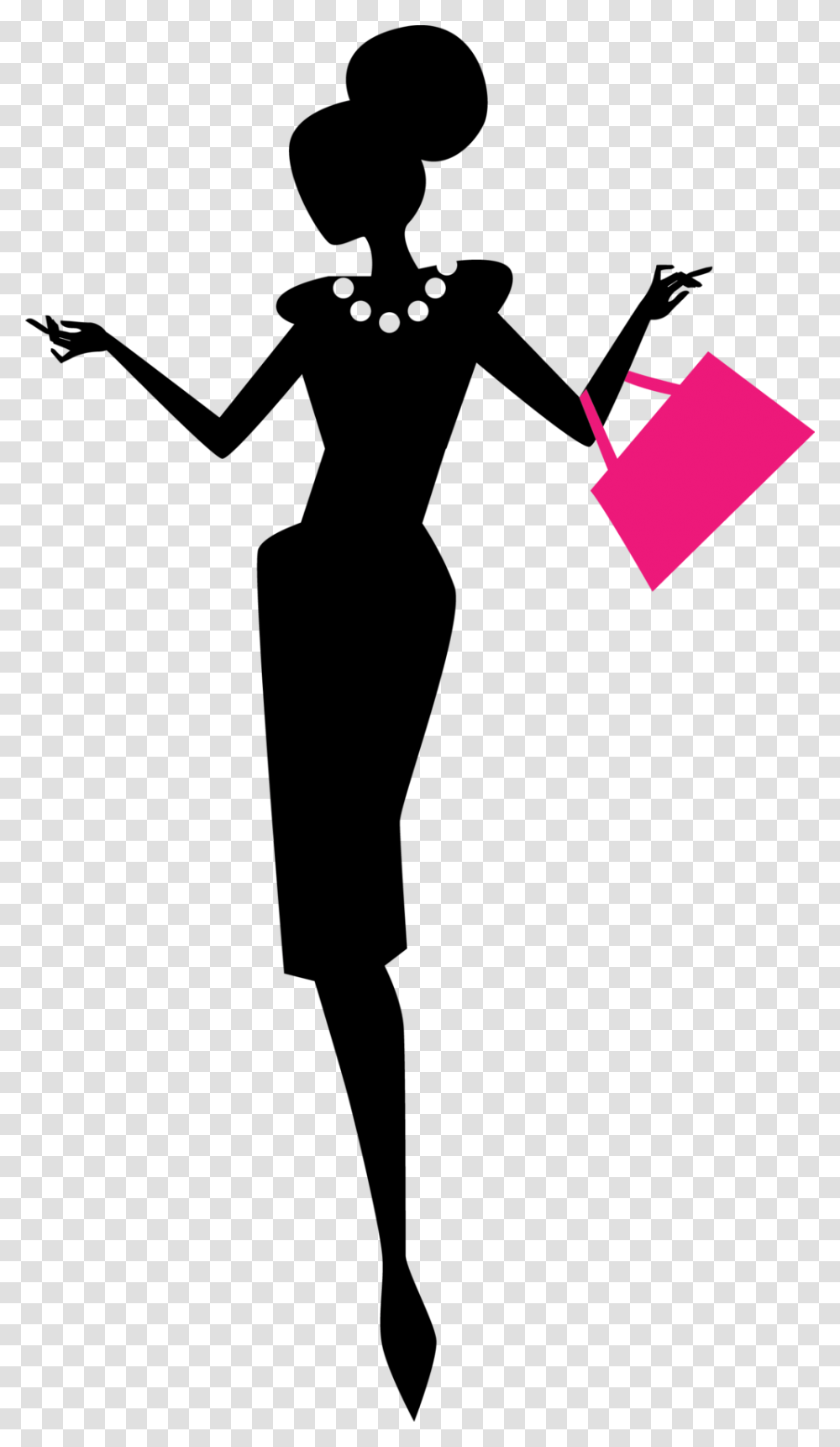 Model Silhouette Silhouette Fashion, Logo, Trademark, Recycling Symbol Transparent Png