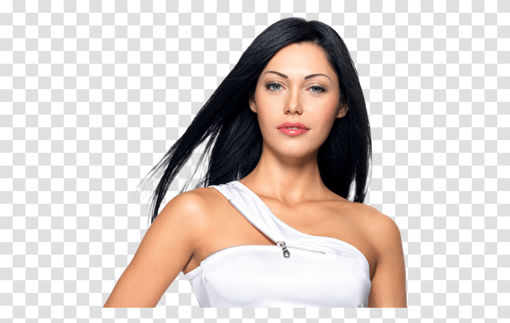 Model Slide Beautiful Woman With Sporty Slim Body, Person, Face, Hair Transparent Png
