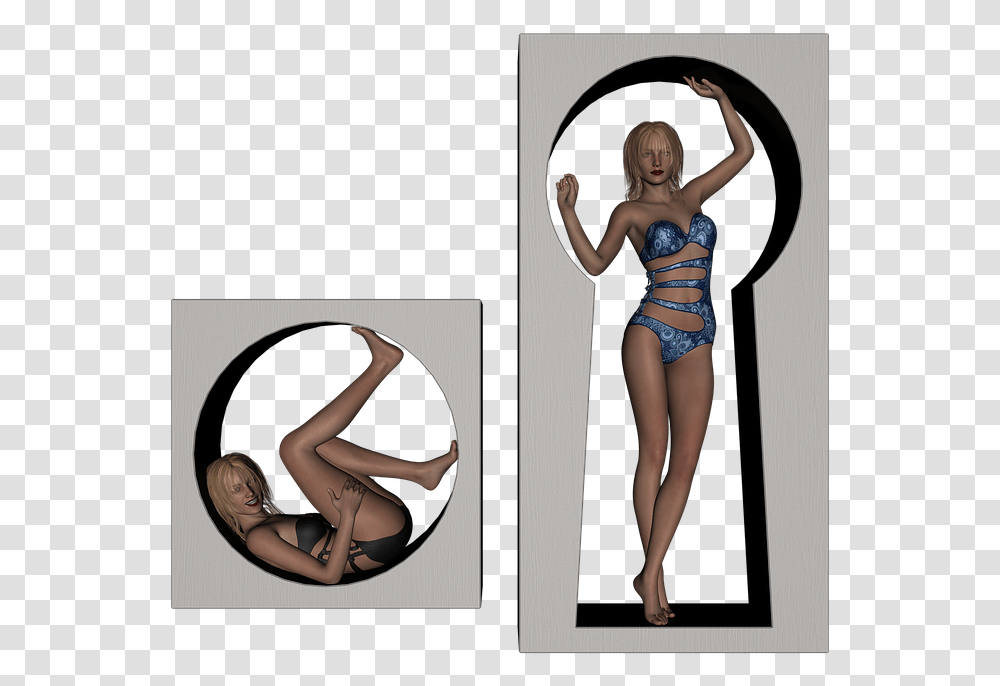 Model Swimsuit Bikini Sexy Fashion Swimwear Body Illustration, Person, Female, Woman Transparent Png