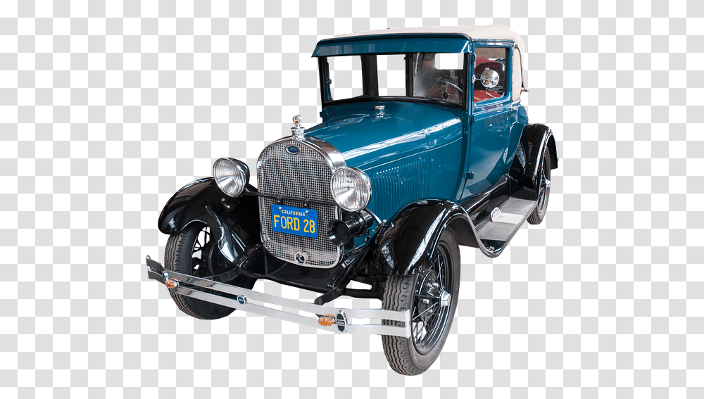Model T Ford Old Car Classic Cut Out Antique Ford Model A, Vehicle, Transportation, Antique Car, Hot Rod Transparent Png