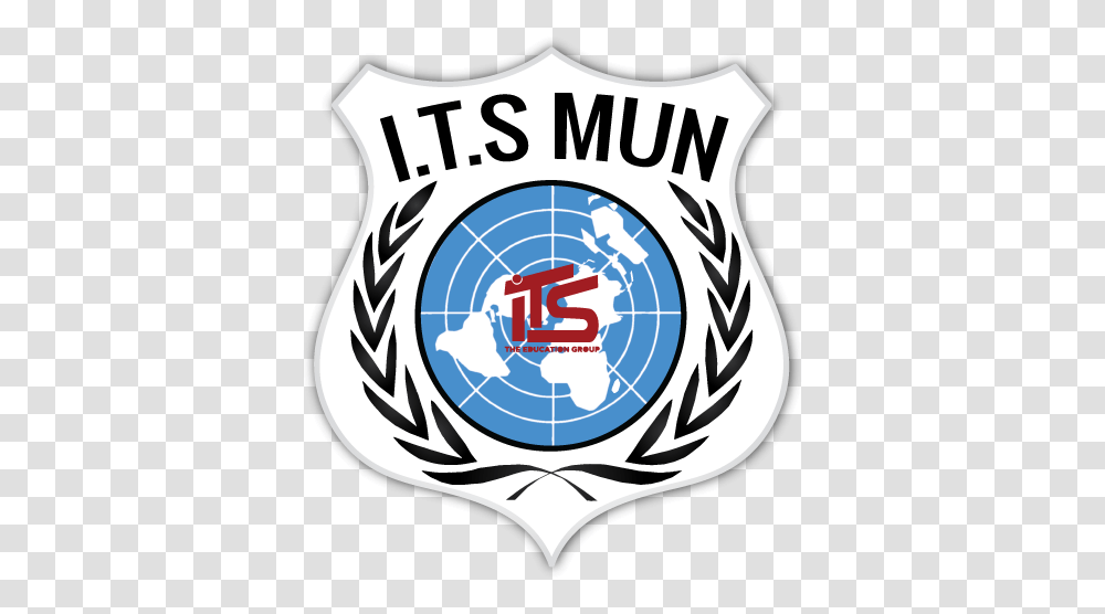 Model United Nations Logo Clipart United Nations Logo Vector, Symbol, Trademark, Emblem, Badge Transparent Png