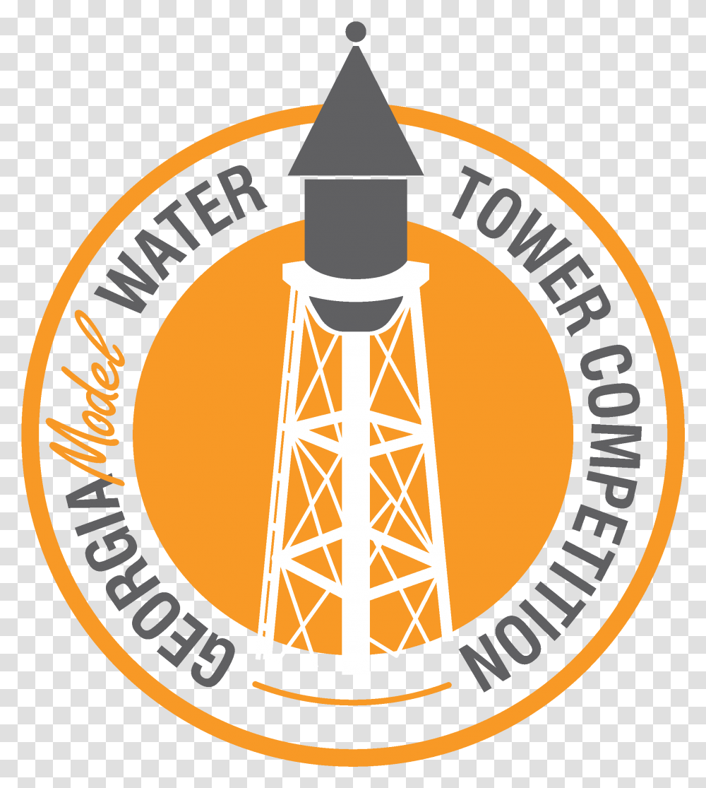 Model Water Tower Competition Utility Information Georgia British Army Badge, Launch, Text, Light, Dessert Transparent Png