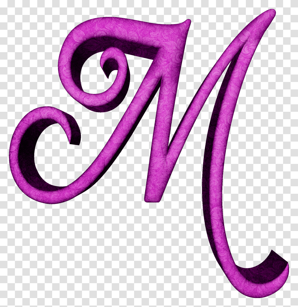 Modelos De La Letra M, Purple, Alphabet Transparent Png