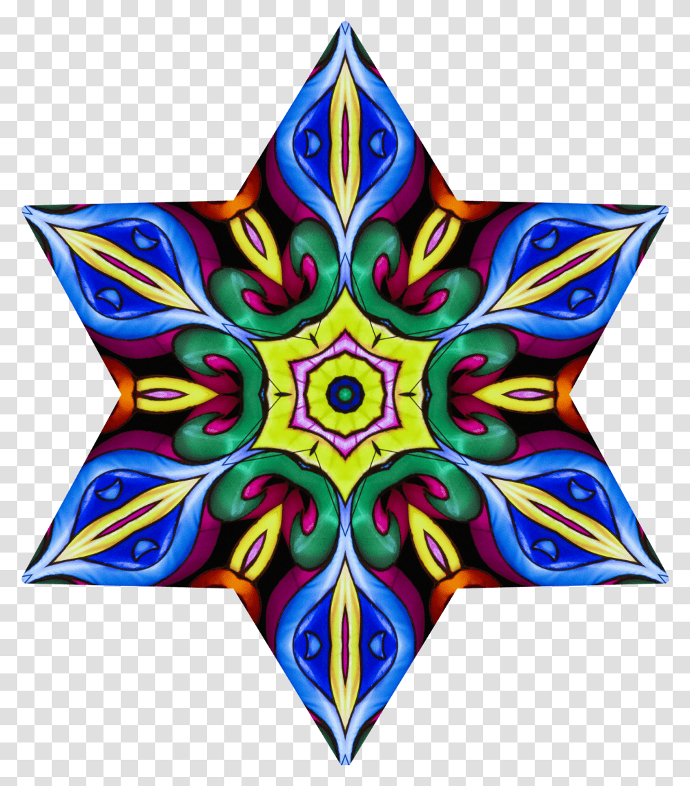 Modelos De Mandalas En Estrella, Pattern, Ornament, Fractal Transparent Png
