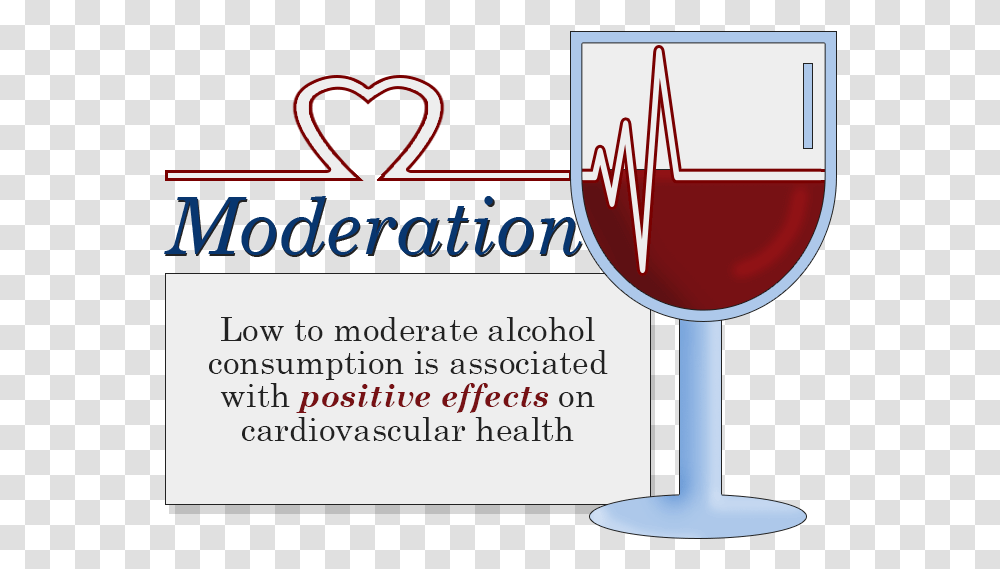 Moderate Drinking Healthy Heart Alcohol And Heart Attack, Wine, Beverage, Glass, Red Wine Transparent Png