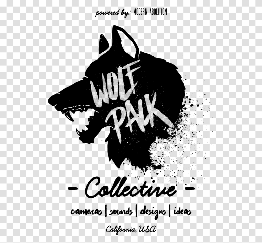 Modern Ab The Wolf Pack Collective Poster, Gray, World Of Warcraft Transparent Png