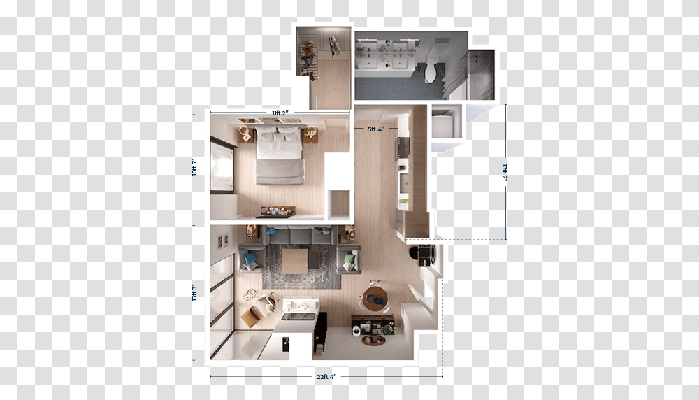 Modern Apartment Downtown Los Angeles, Diagram, Room, Indoors, Floor Plan Transparent Png