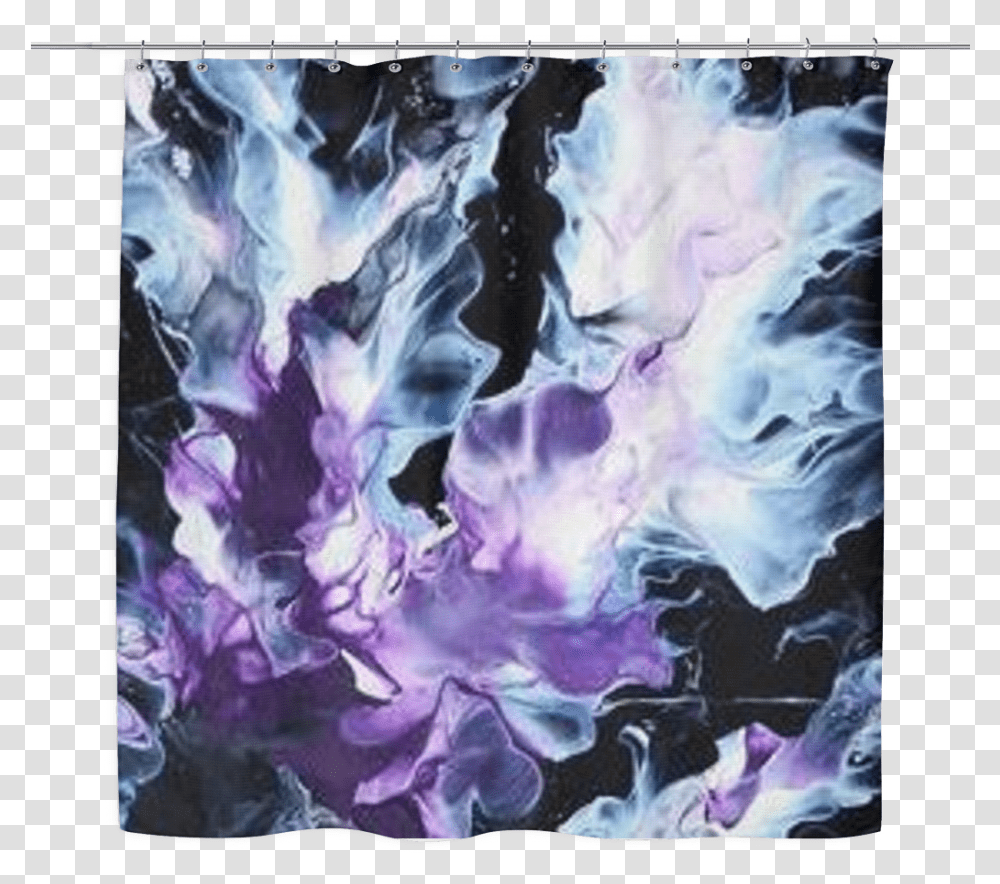 Modern Art, Purple, Smoke, Painting, Canvas Transparent Png
