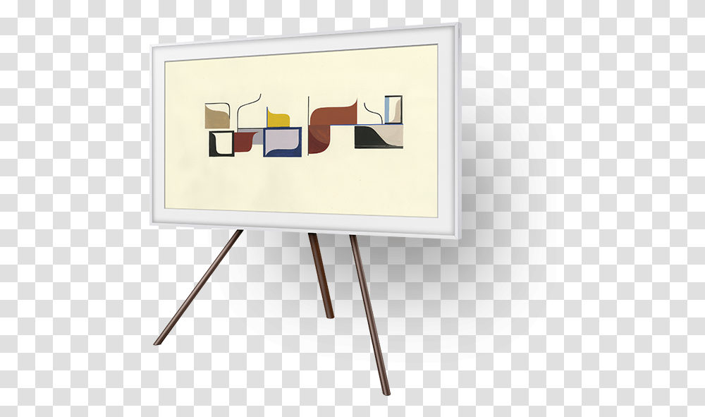 Modern Art, Screen, Electronics, Projection Screen, White Board Transparent Png