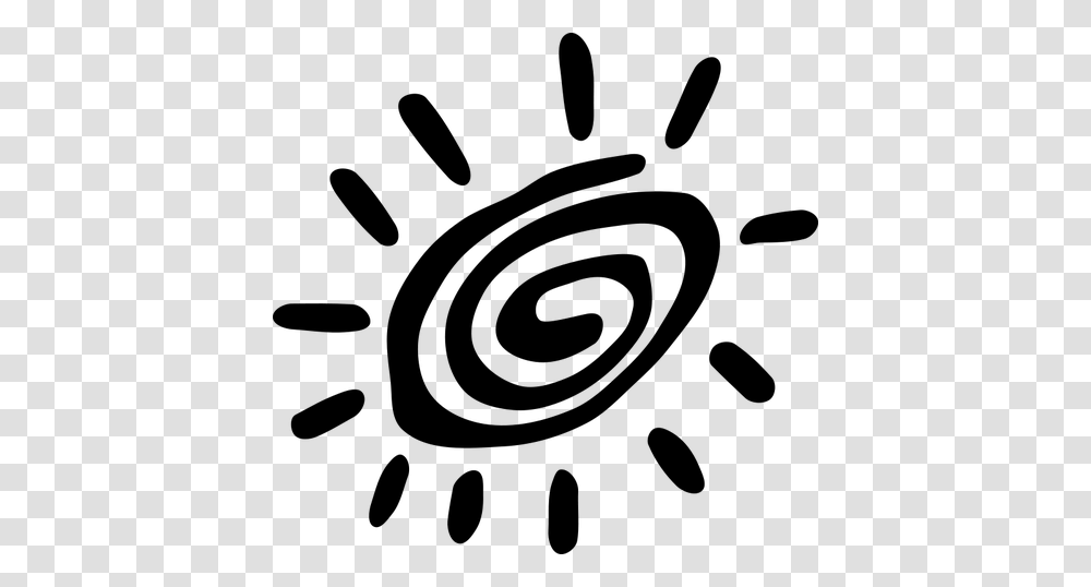 Modern Art Sun Vector Illustration, Gray, World Of Warcraft Transparent Png