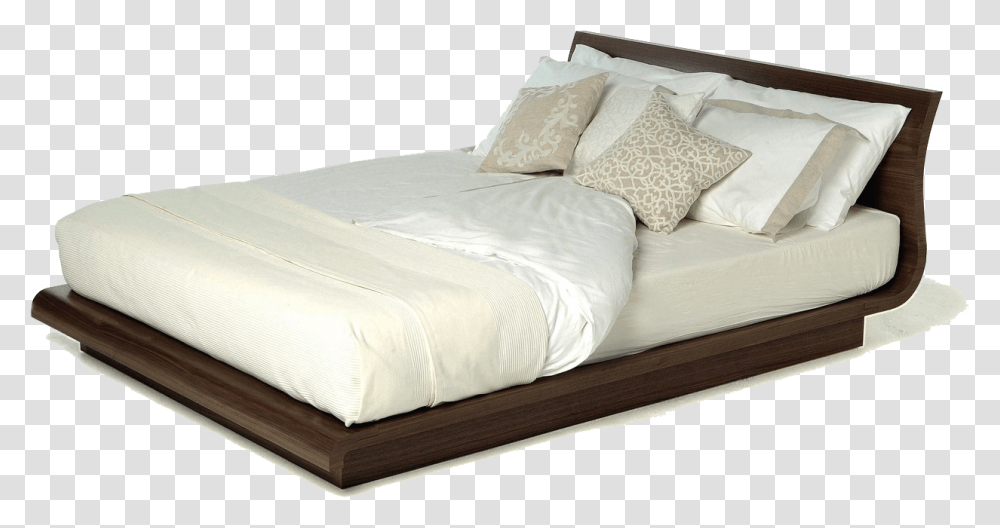 Modern Bed Free Bed With Mattress, Furniture Transparent Png