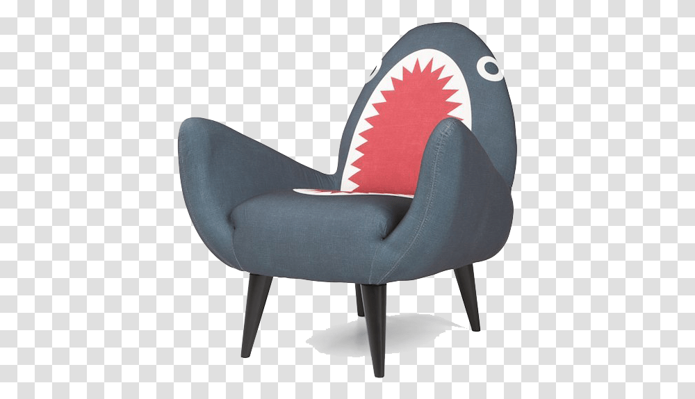 Modern Chair Free Made Shark Chair, Furniture, Armchair Transparent Png