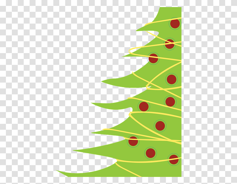Modern Christmas Tree Image, Plant, Ornament, Leaf Transparent Png