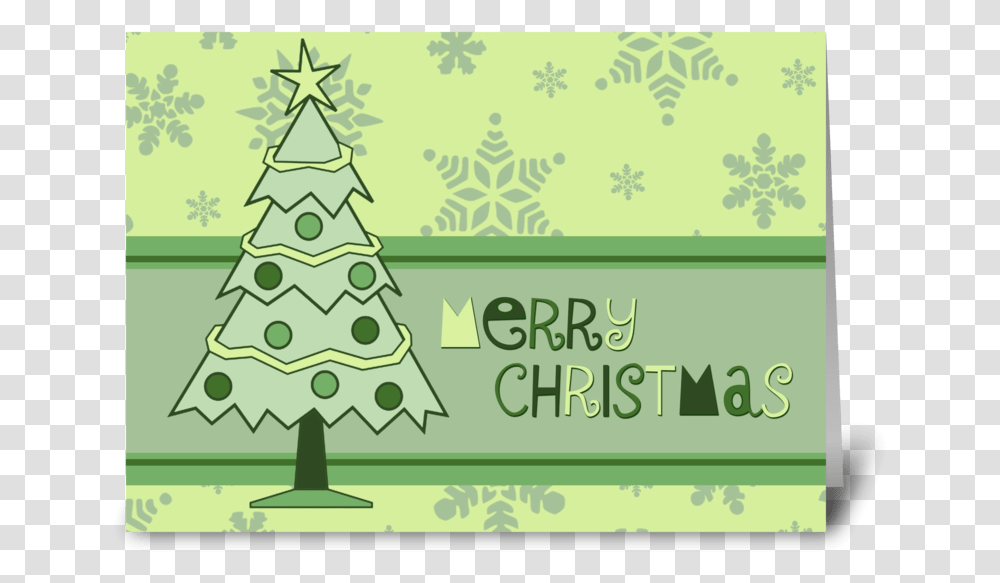 Modern Christmas Tree Merry Christmas Greeting Card Christmas Tree, Plant, Ornament Transparent Png