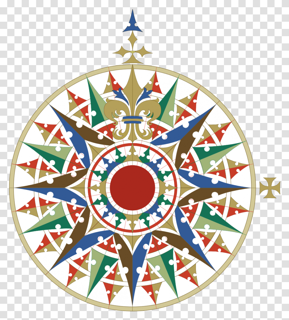 Modern Compass Rose, Compass Math Transparent Png