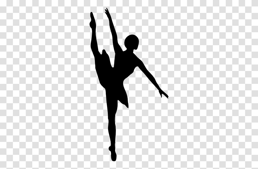 Modern Dancer Clipart, Silhouette, Person, Human, Dance Pose Transparent Png