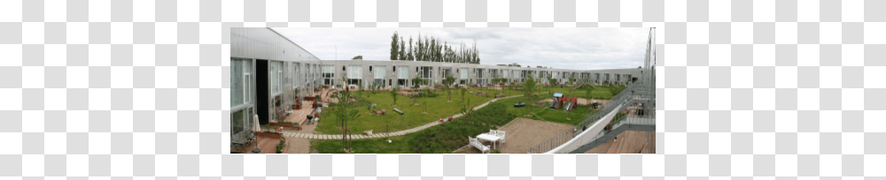 Modern Futuristic Scandinavian Architecture Kibbutz Like Commercial Building, Grass, Plant, Housing, Hotel Transparent Png