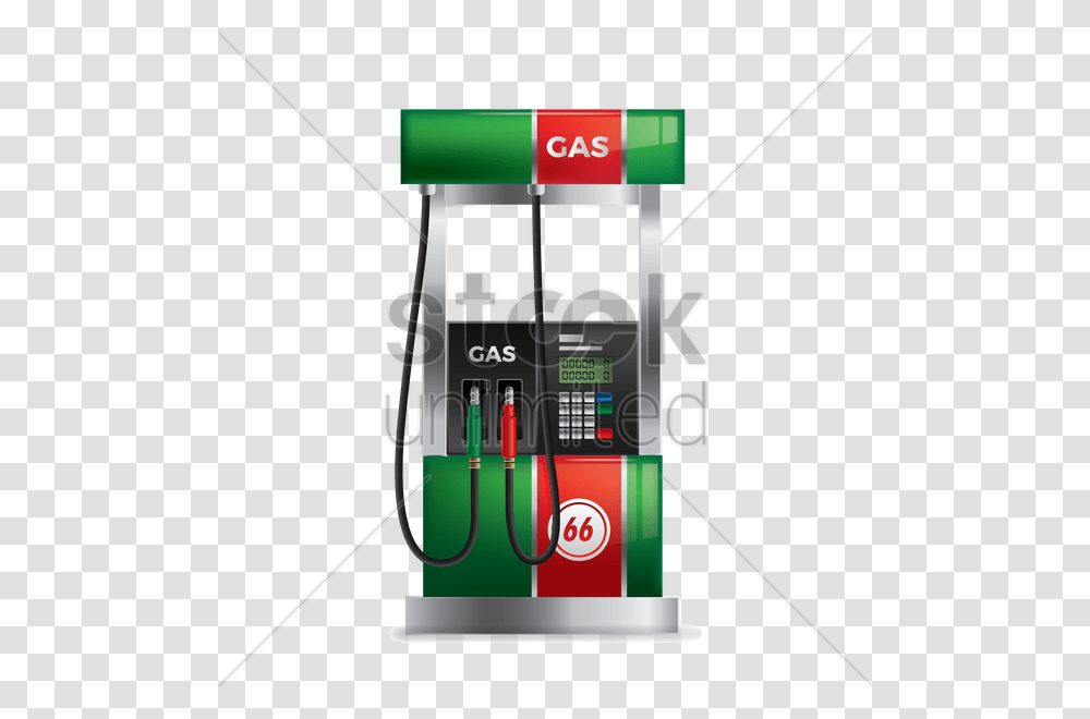 Modern Gas Pump Vector Image, Machine, Gas Station, Petrol Transparent Png