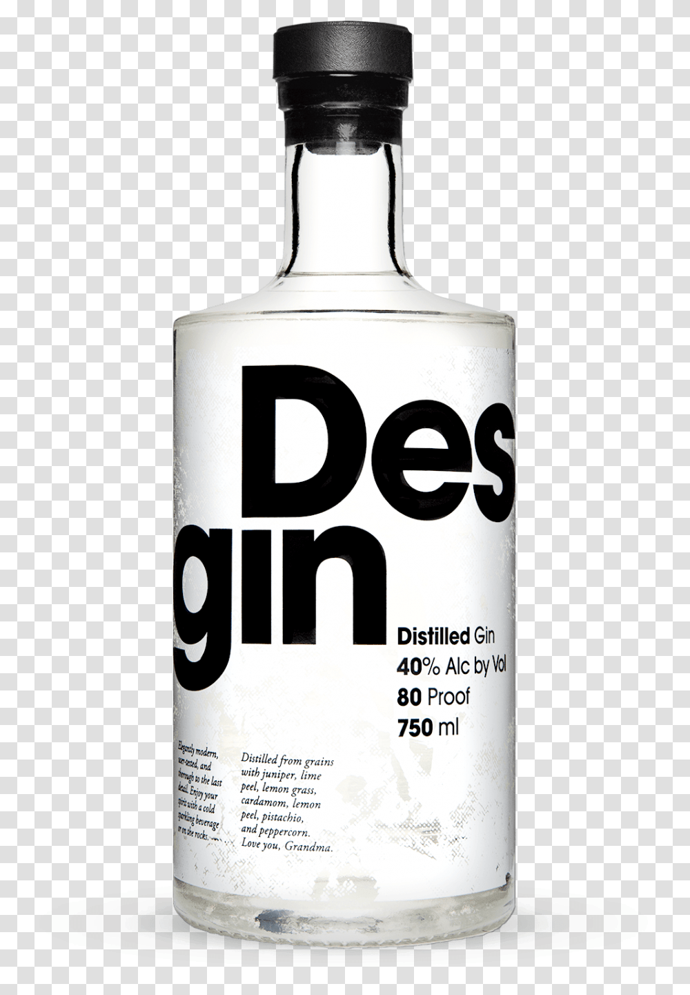 Modern Gin Design, Liquor, Alcohol, Beverage, Drink Transparent Png