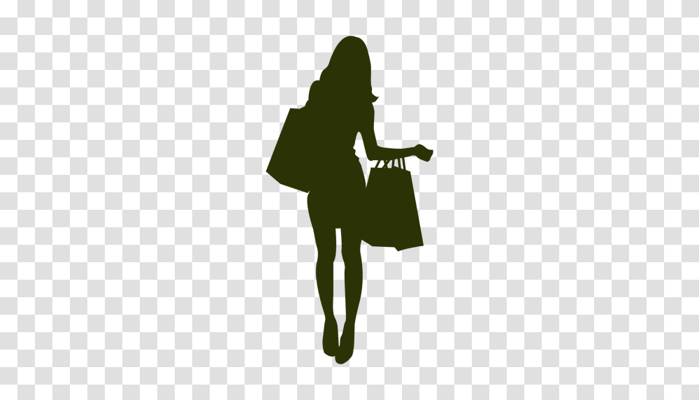 Modern Girl Fashion Shopping, Green, Person, Human, Bag Transparent Png