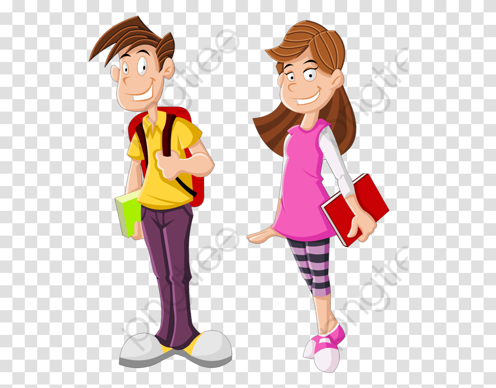 Modern High School Students Students Clipart High School High School Student Clipart, Person, Female, Performer, Girl Transparent Png