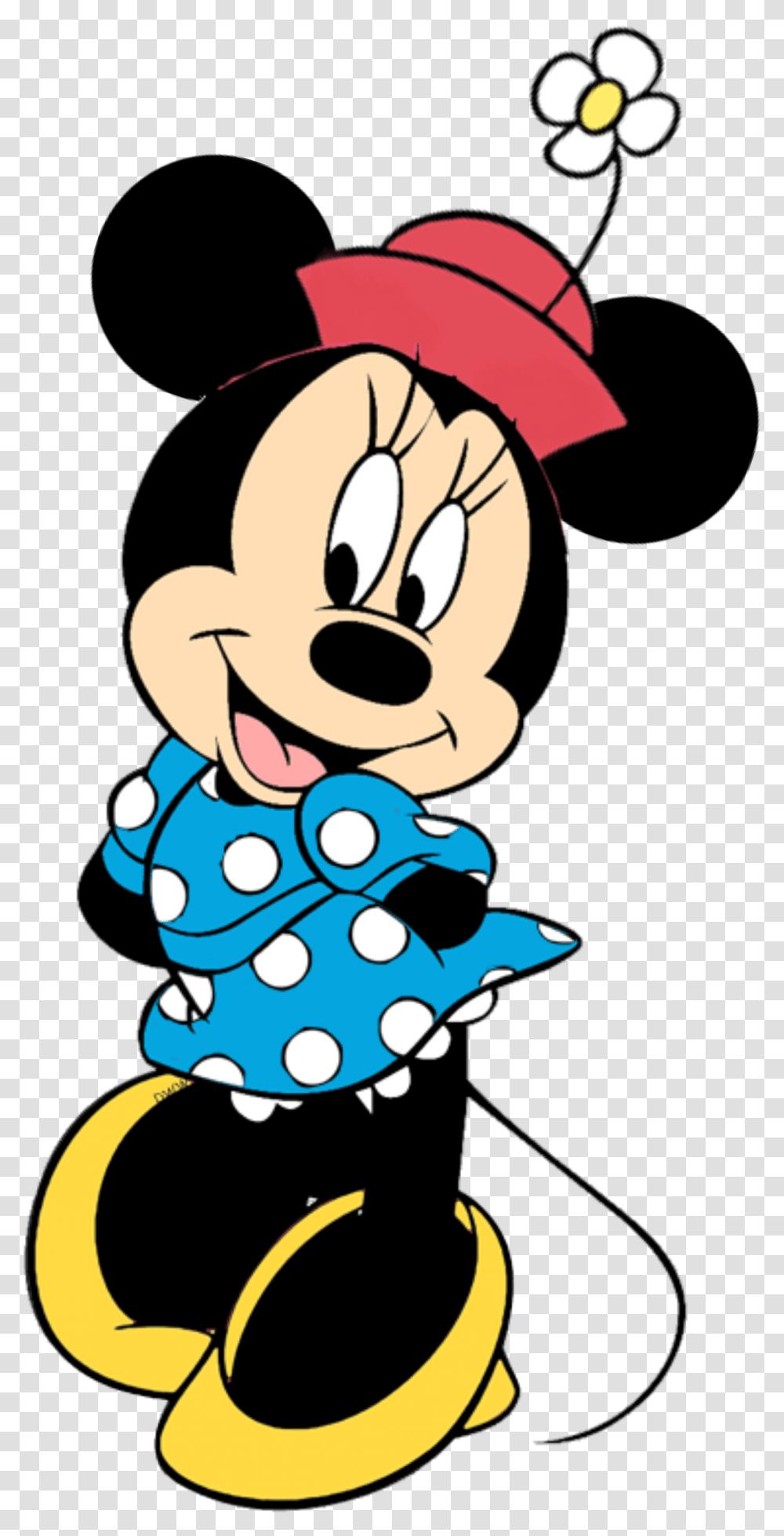 Modern Minnie Mouse With The Classic Dress Https Red Minnie Mouse, Tree, Plant Transparent Png